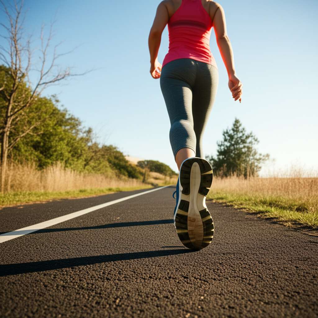 Generate a high-quality, relevant image prompt for an article about: Can I Lose Weight By Walking 3