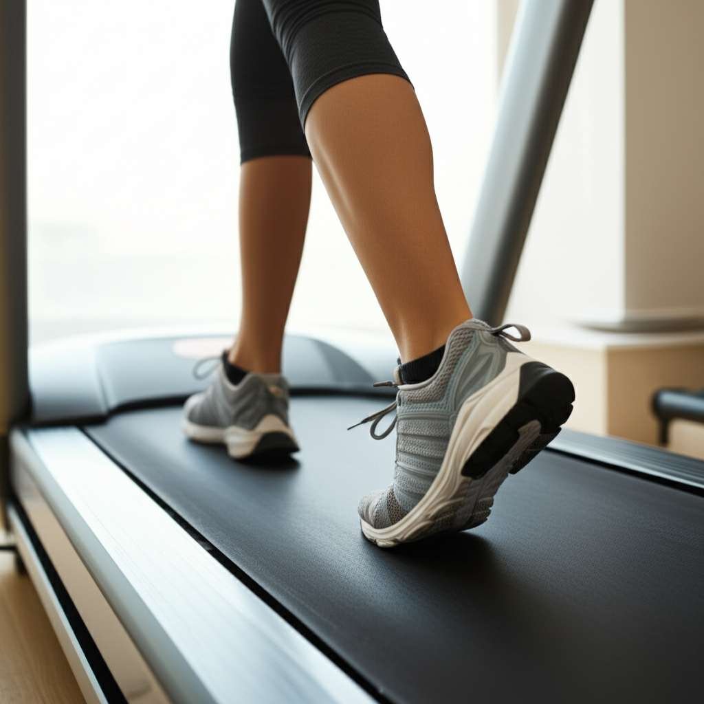 Generate a high-quality, relevant image prompt for an article about: Can I Lose Weight By Walking On
