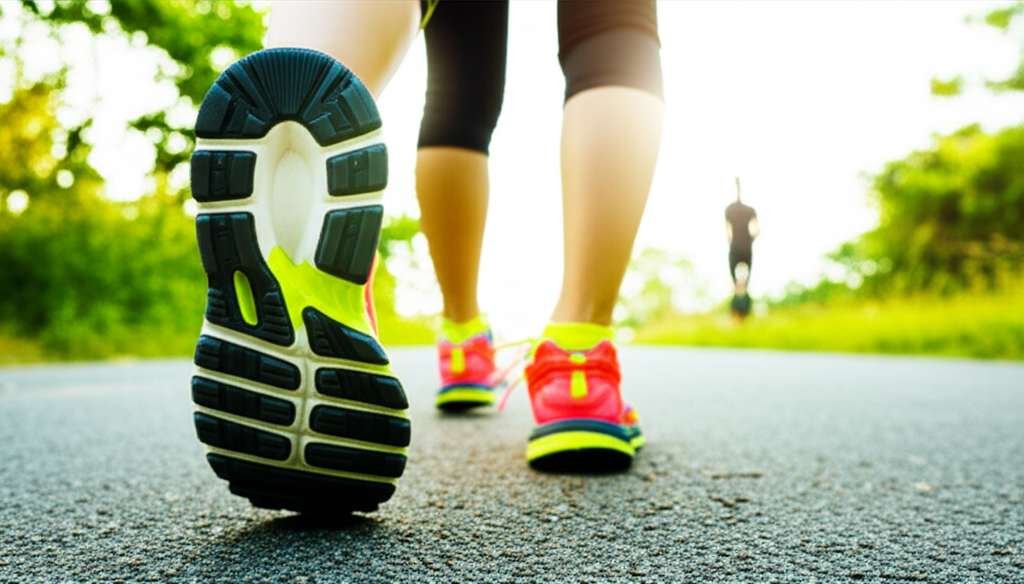 Generate a high-quality, relevant image prompt for an article about: How Can I Lose Weight By Walkin