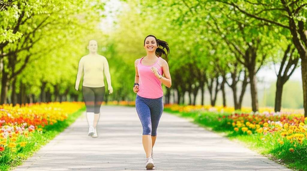 Generate a high-quality, relevant image prompt for an article about: How Can I Lose My Weight By Wal