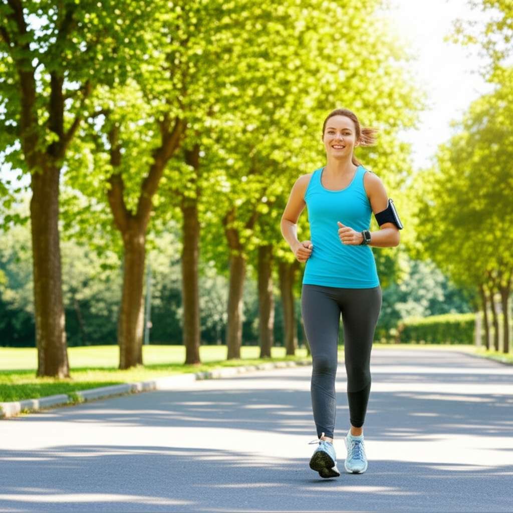 Generate a high-quality, relevant image prompt for an article about: Can I Lose Weight By Walking On