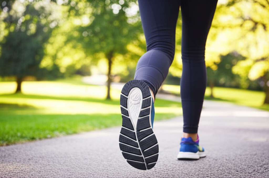 Generate a high-quality, relevant image prompt for an article about: How Much Weight Can I Lose Walk