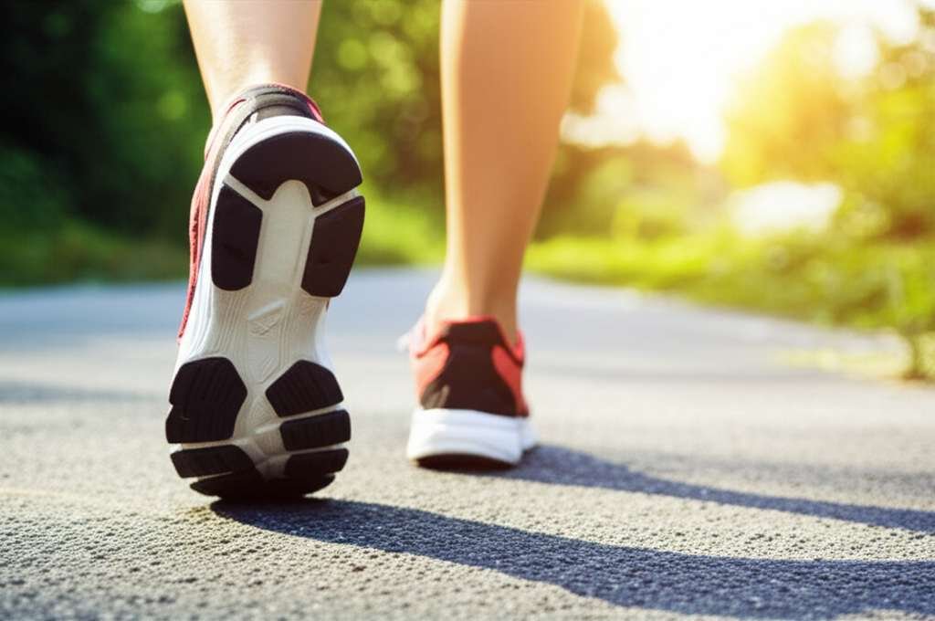 Generate a high-quality, relevant image prompt for an article about: Can I Lose Weight Walking 3 Mph