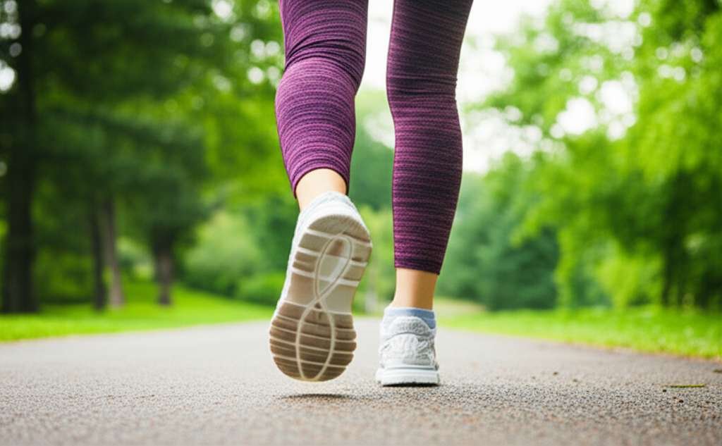 Generate a high-quality, relevant image prompt for an article about: Can I Lose Weight Walking 3 Mph