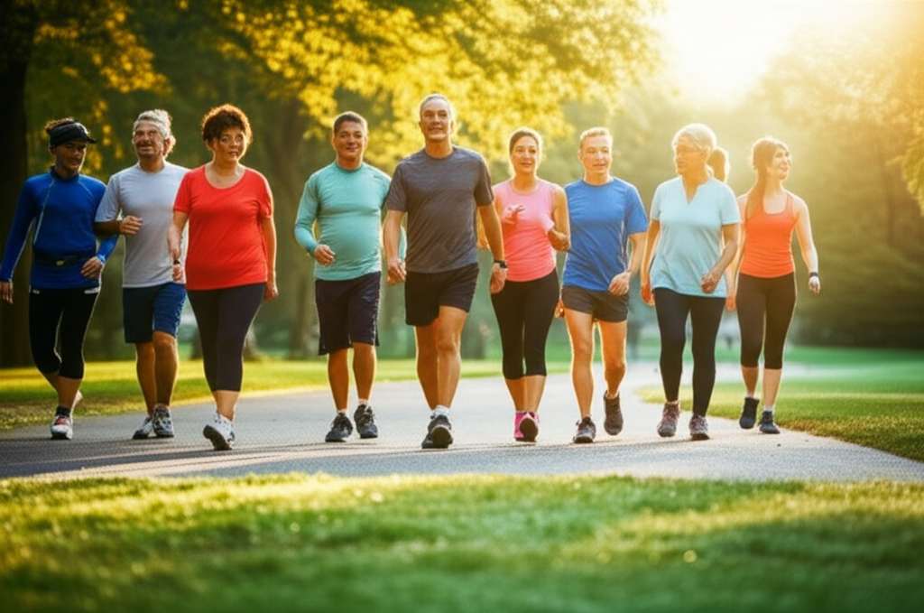 Generate a high-quality, relevant image prompt for an article about: Can You Lose Weight By Walking