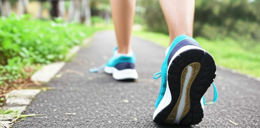 Generate a high-quality, relevant image prompt for an article about: How Much Weight Can I Lose Walk