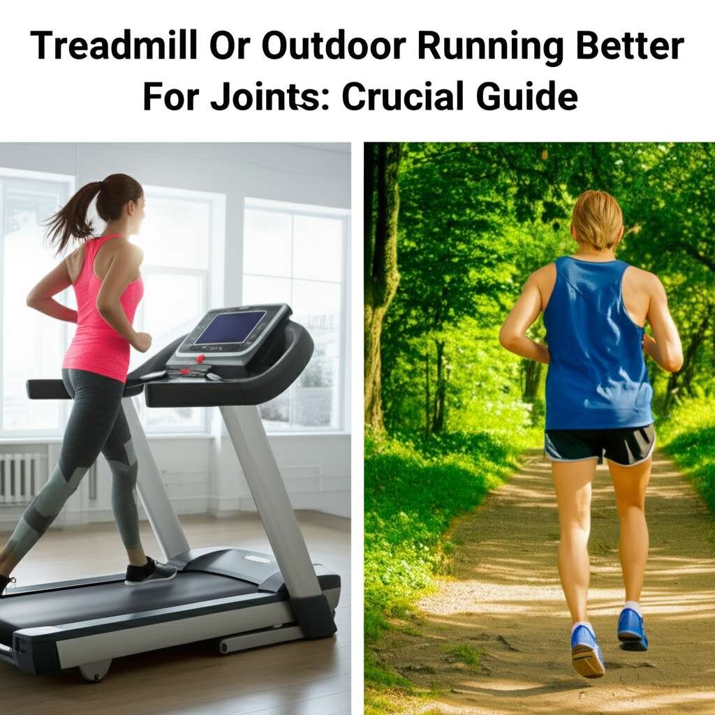 Generate a high-quality, relevant image prompt for an article about: Is Treadmill Or Outdoor Running