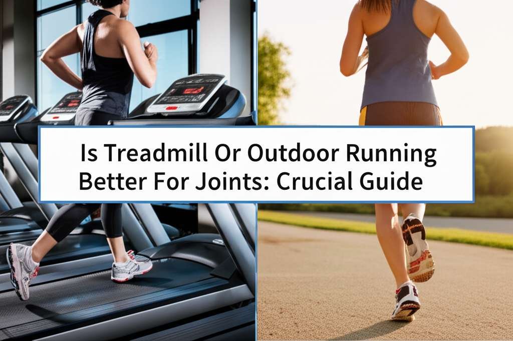 Generate a high-quality, relevant image prompt for an article about: Is Treadmill Or Outdoor Running