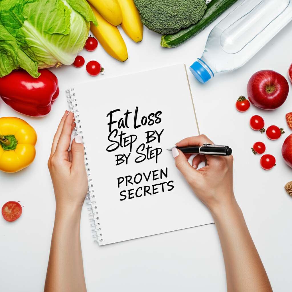 Generate a high-quality, relevant image prompt for an article about: Fat Loss Step By Step: Proven S