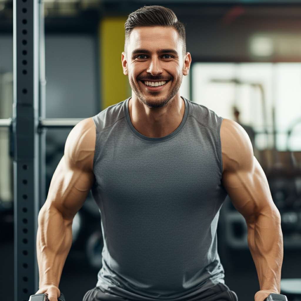 Generate a high-quality, relevant image prompt for an article about: Fat Loss Tips For Men: Ignite Y