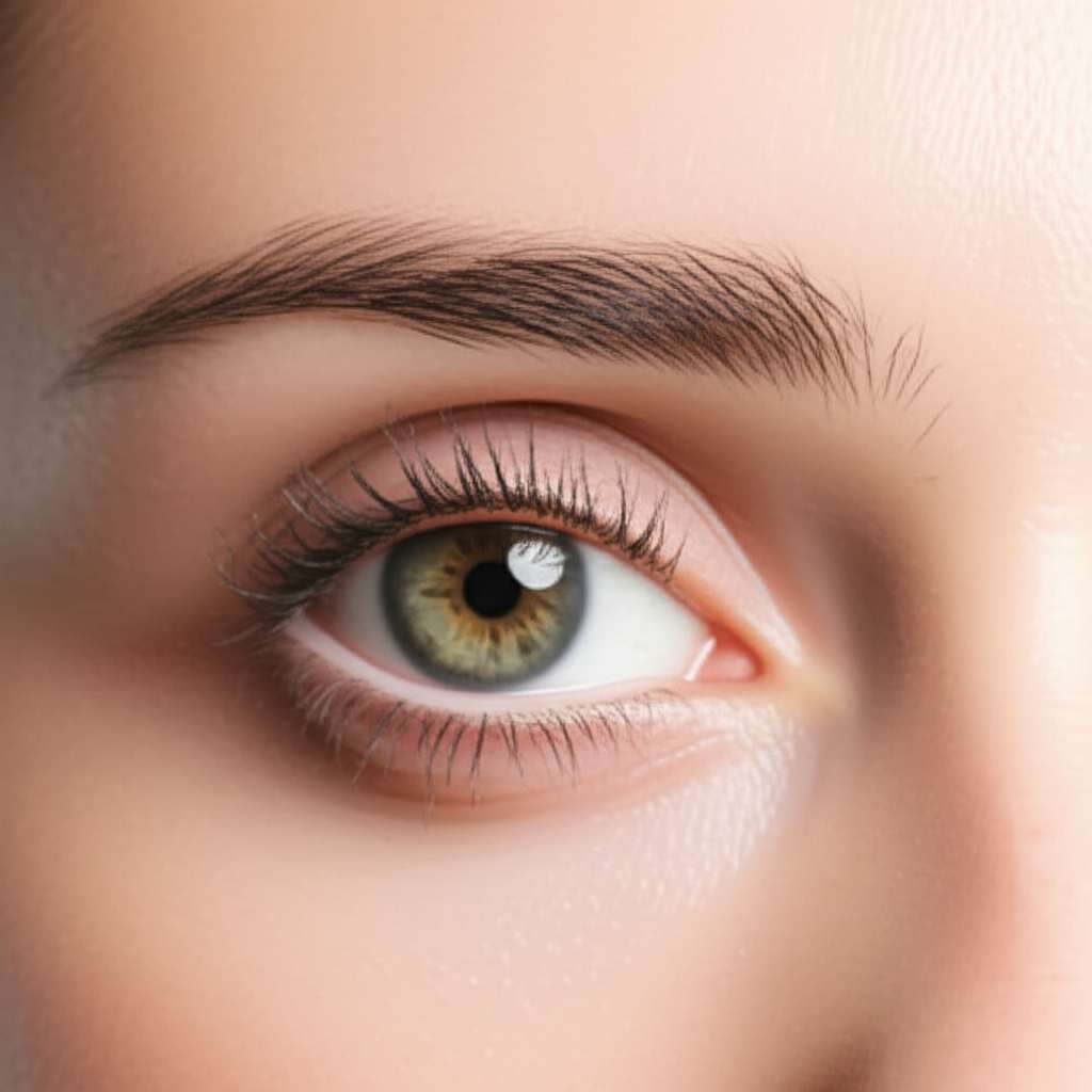 Generate a high-quality, relevant image prompt for an article about: Prevent Fat Loss Around Eyes: A