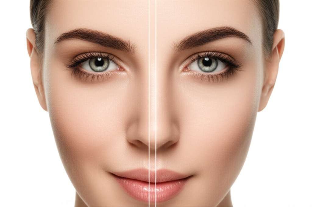 Generate a high-quality, relevant image prompt for an article about: Prevent Fat Loss Under Eyes: Am
