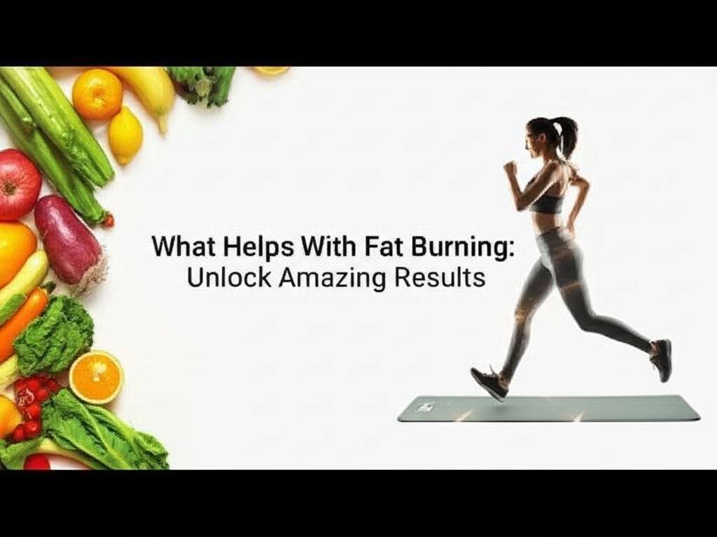 Generate a high-quality, relevant image prompt for an article about: What Helps With Fat Burning: Un