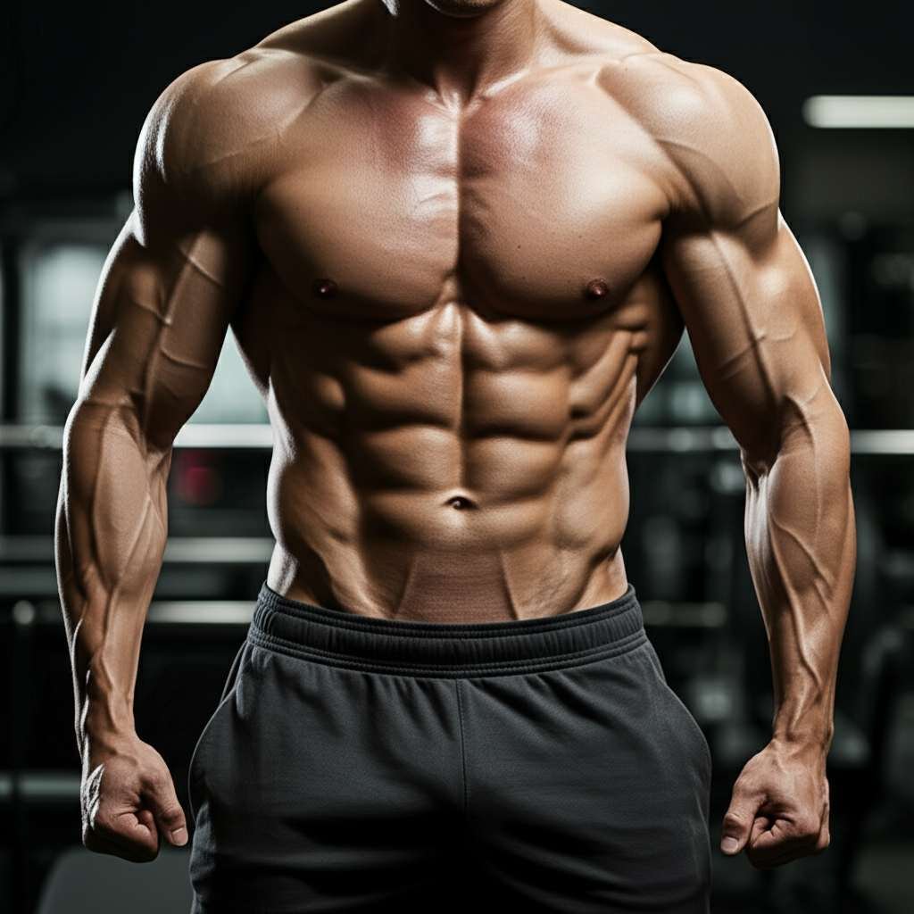 Generate a high-quality, relevant image prompt for an article about: Is Lose Fat Build Muscle: Aweso