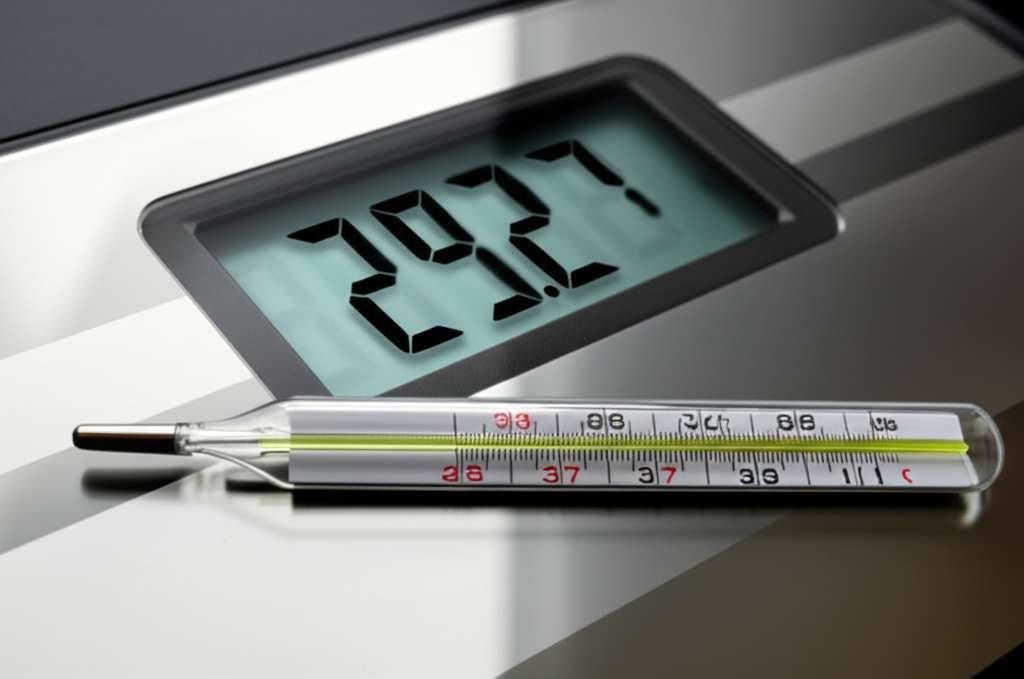 Generate a high-quality, relevant image prompt for an article about: Can Fat Burning Cause Fever? Sh