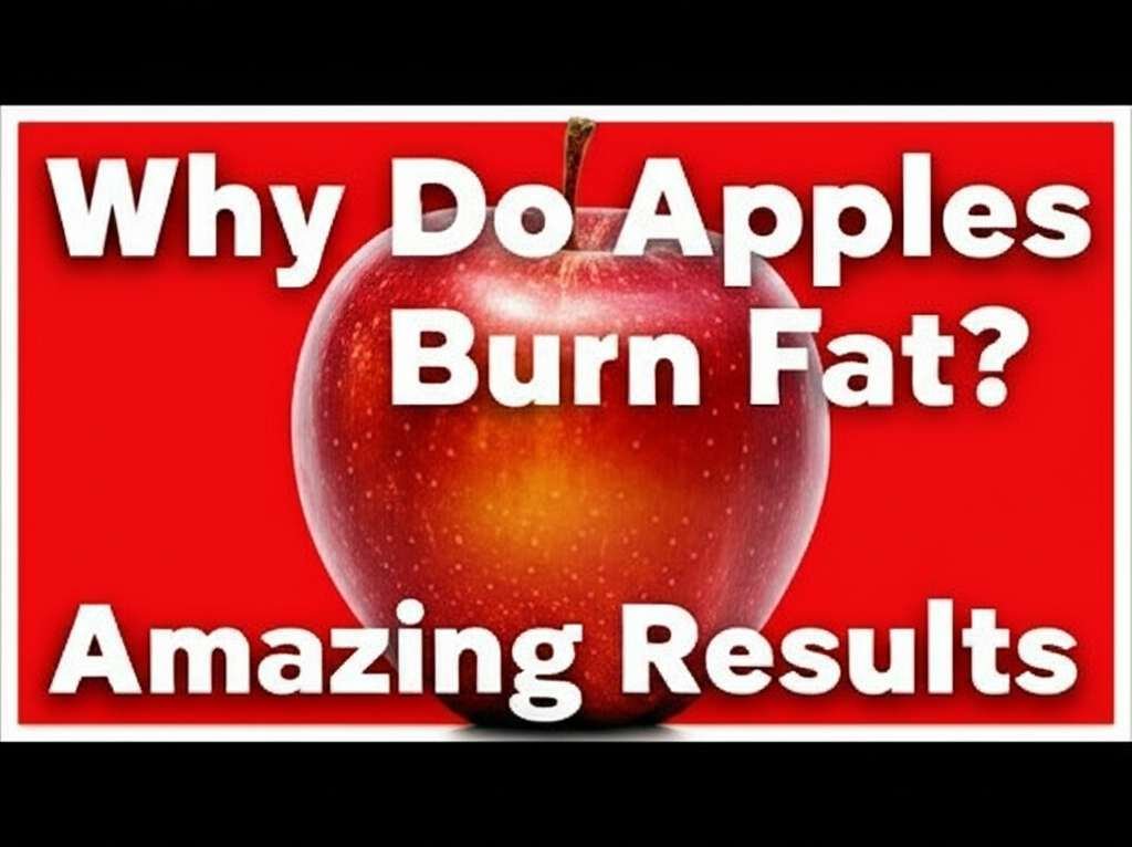 Generate a high-quality, relevant image prompt for an article about: Why Do Apples Burn Fat? Amazing
