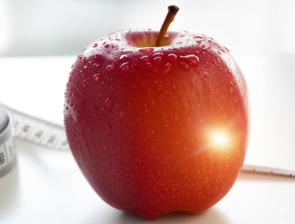 Generate a high-quality, relevant image prompt for an article about: Why Do Apples Burn Fat? Amazing