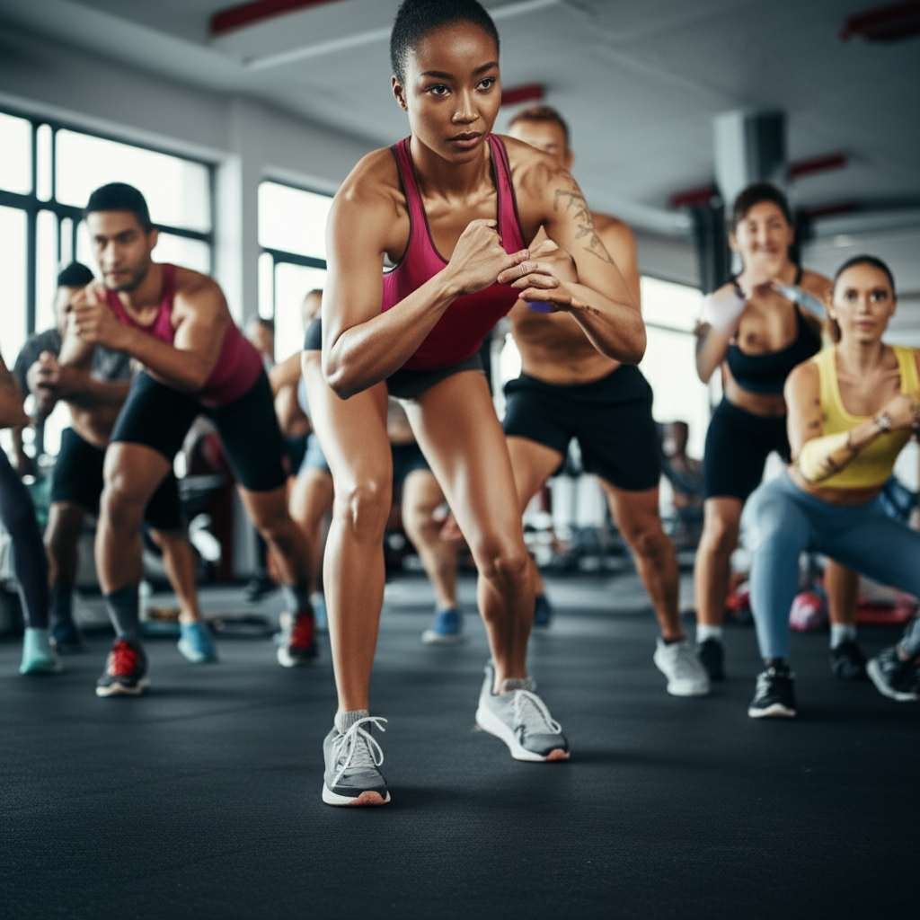 Generate a high-quality, relevant image prompt for an article about: Why Does HIIT Burn Fat: Amazing