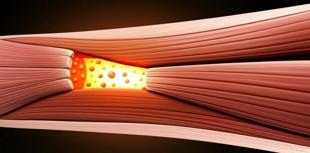 Generate a high-quality, relevant image prompt for an article about: Why Does Muscle Burn Fat: Amazi