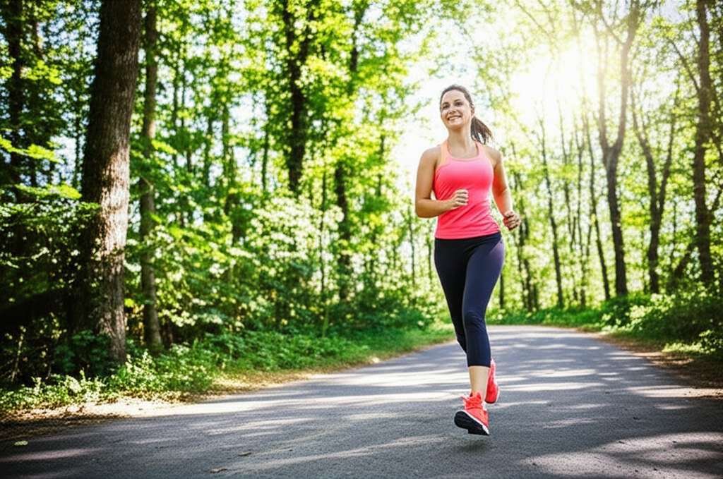 Generate a high-quality, relevant image prompt for an article about: Why Walking Can Burn Fat: Amazi