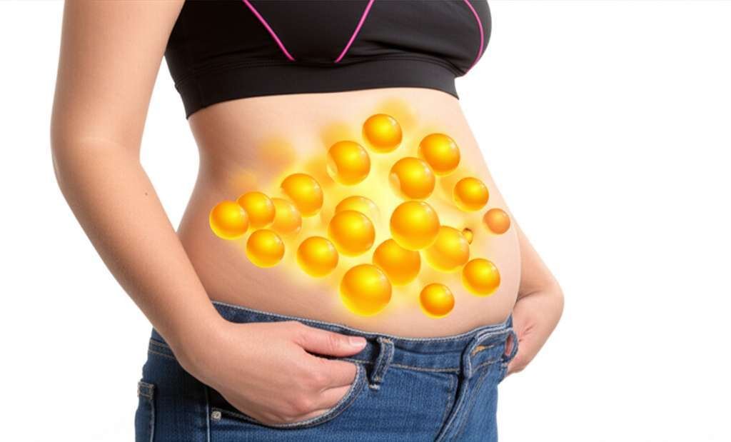Generate a high-quality, relevant image prompt for an article about: Why Can I Lose Body Fat? Amazin