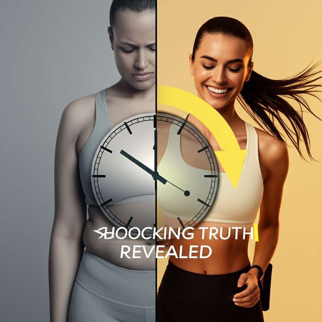 Generate a high-quality, relevant image prompt for an article about: How Long Does Fat Loss Take? Sh