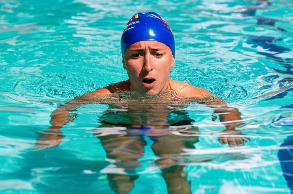Generate a high-quality, relevant image prompt for an article about: Why Doesn’t Swimming Burn Fat?