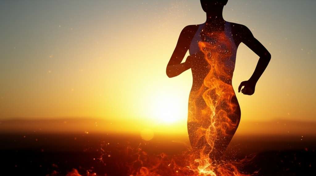 Generate a high-quality, relevant image prompt for an article about: When Does Fat Burning Start Dur