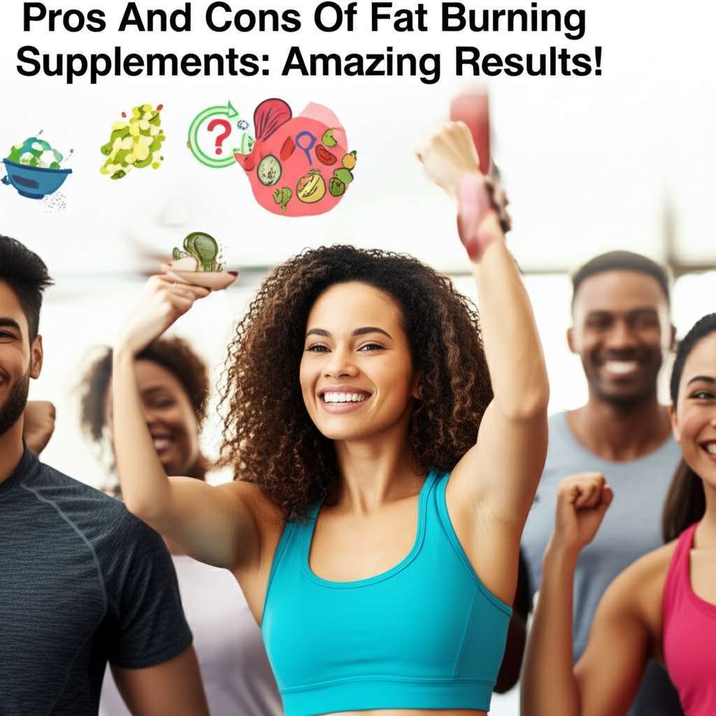 Generate a high-quality, relevant image prompt for an article about: Pros And Cons Of Fat Burning Su