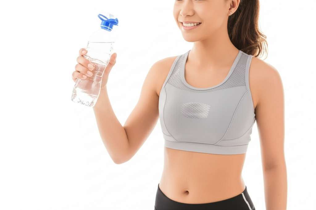 Generate a high-quality, relevant image prompt for an article about: How To Not Lose Fat From Breast