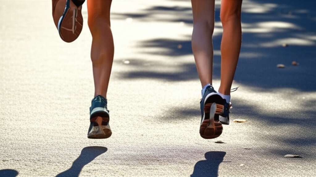 Generate a high-quality, relevant image prompt for an article about: Which Burn Fat Walking Or Runni