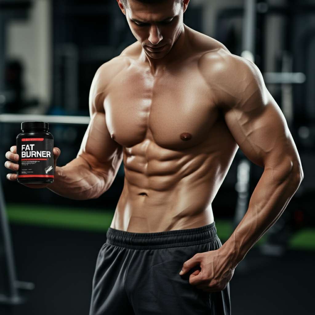 Generate a high-quality, relevant image prompt for an article about: Best Fat Burn Supplement For Me
