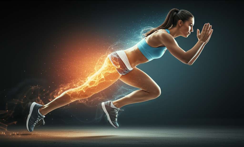 Generate a high-quality, relevant image prompt for an article about: How Much Does Fat Burn Calories