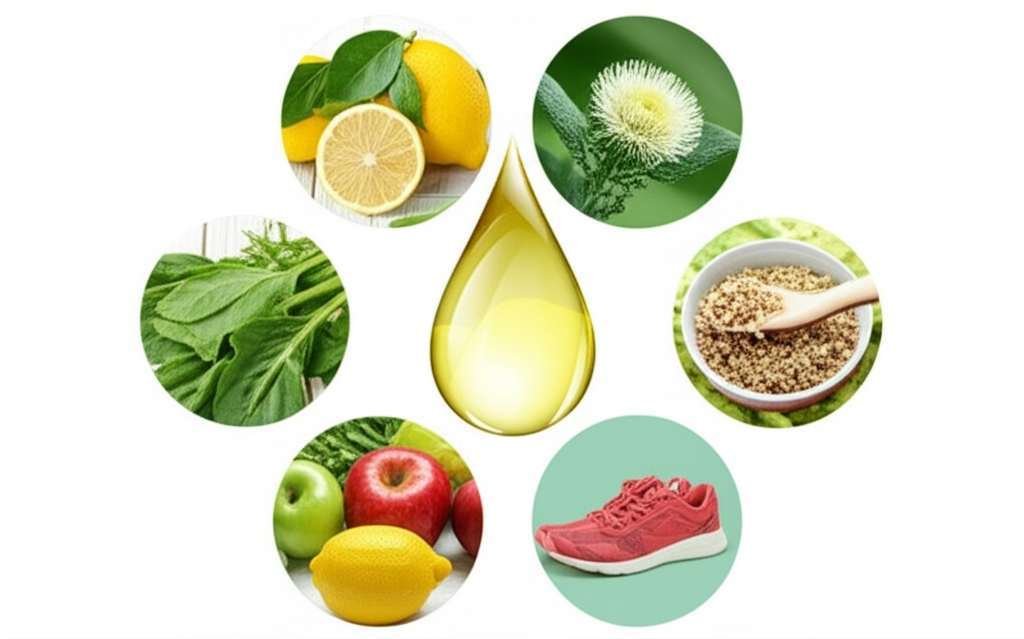 Generate a high-quality, relevant image prompt for an article about: 5 Natural Remedies For Fatty Li