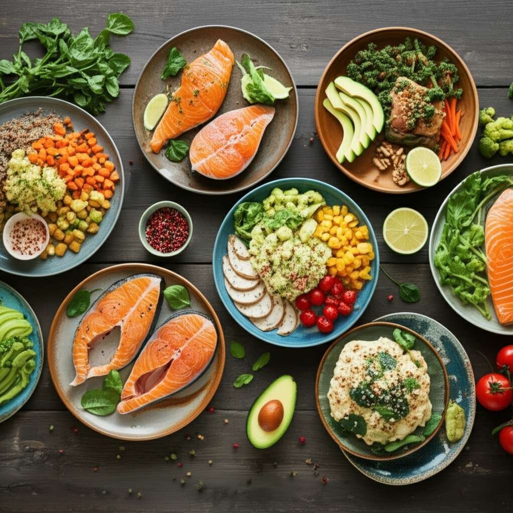 Generate a high-quality, relevant image prompt for an article about: 10 Healthy Recipes For Fatty Li