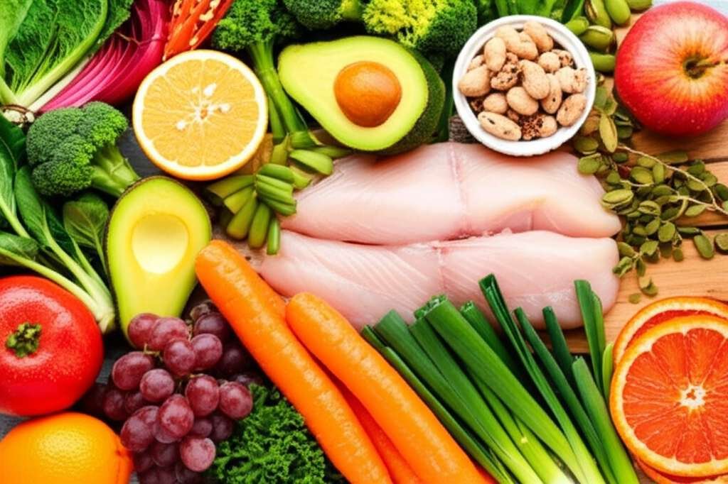Generate a high-quality, relevant image prompt for an article about: 14 Day Clean Eating Meal Plan: