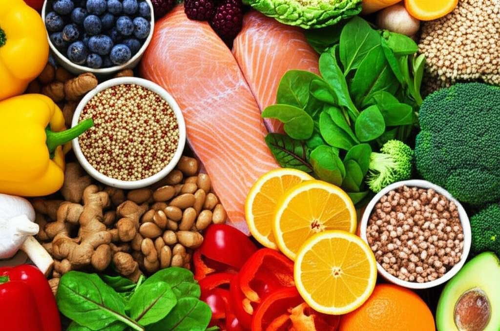 Generate a high-quality, relevant image prompt for an article about: 14 Day Balanced Diet Meal Plan: