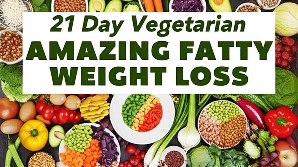 Generate a high-quality, relevant image prompt for an article about: 21 Day Vegetarian Meal Plan: Am