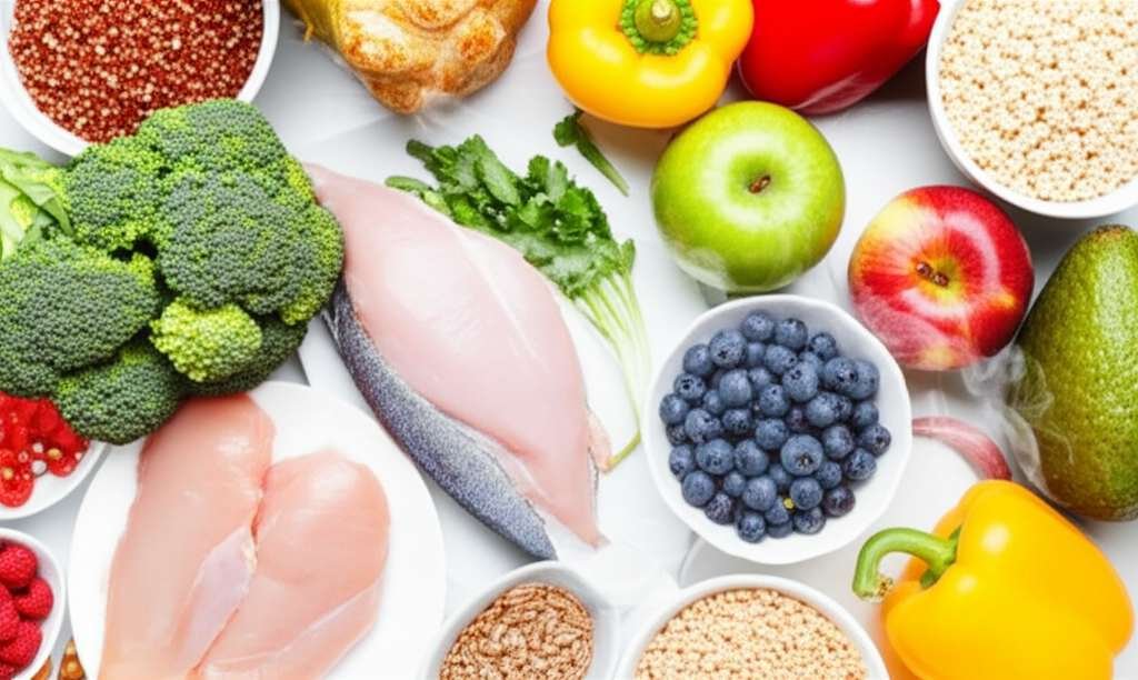Generate a high-quality, relevant image prompt for an article about: 30 Day Meal Plan For Fatty Live