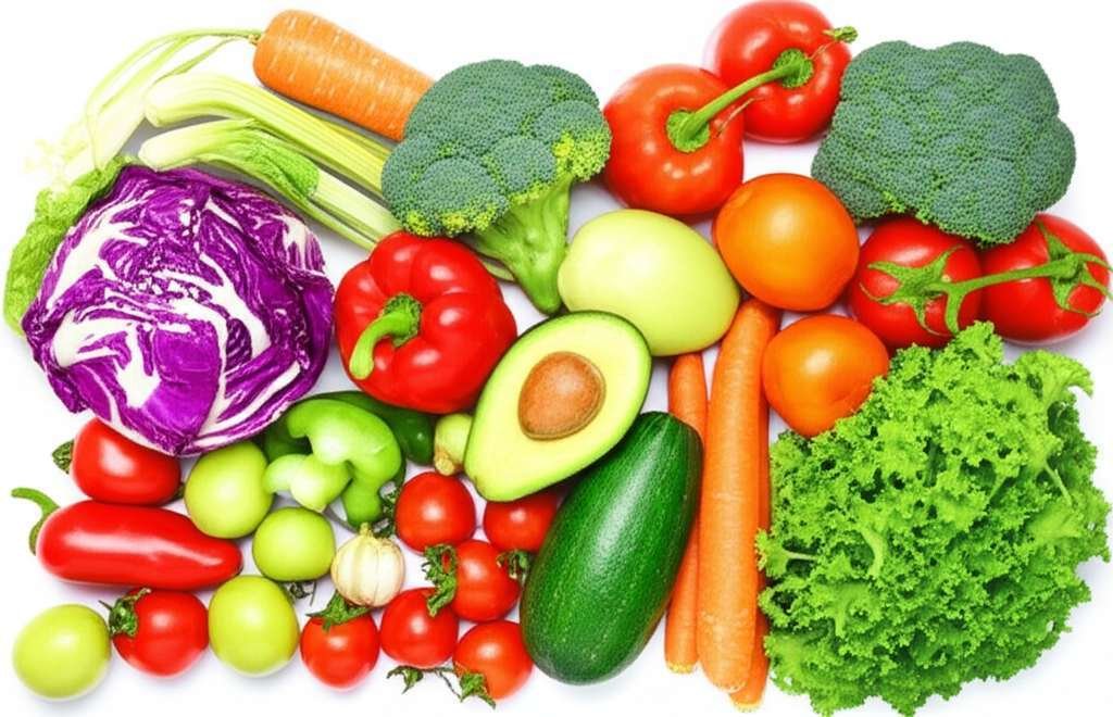 Generate a high-quality, relevant image prompt for an article about: 30 Day Vegetarian Meal Plan: Am