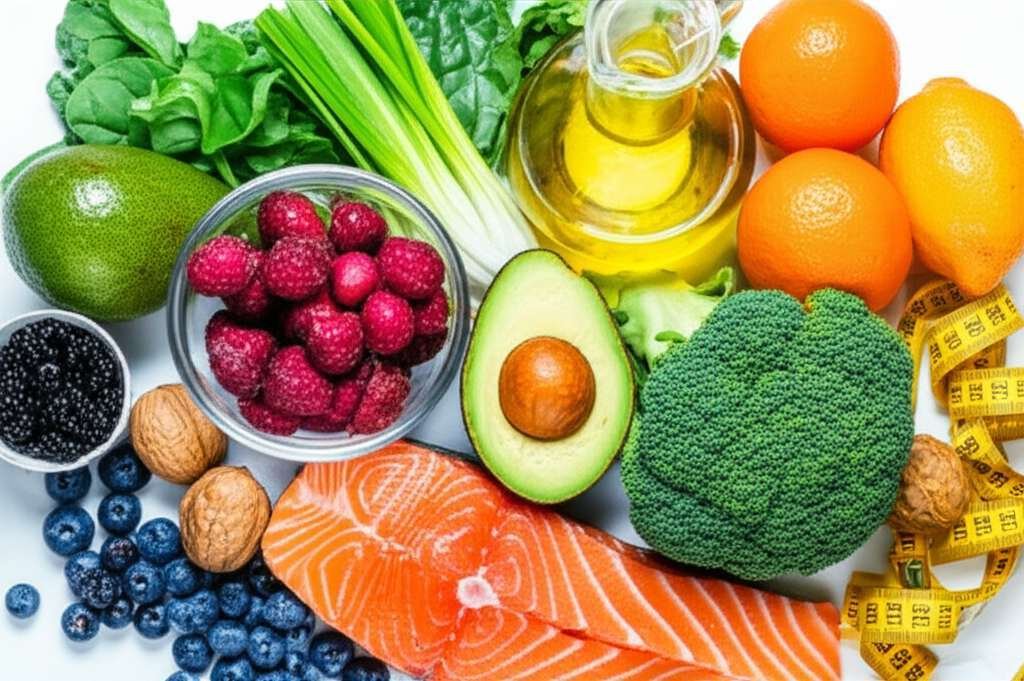 Generate a high-quality, relevant image prompt for an article about: 30 Day Fatty Liver Diet: Lose W