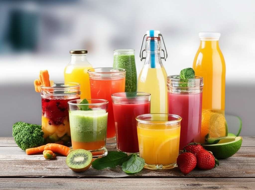 Generate a high-quality, relevant image prompt for an article about: 10 Drinks To Help Fatty Liver W