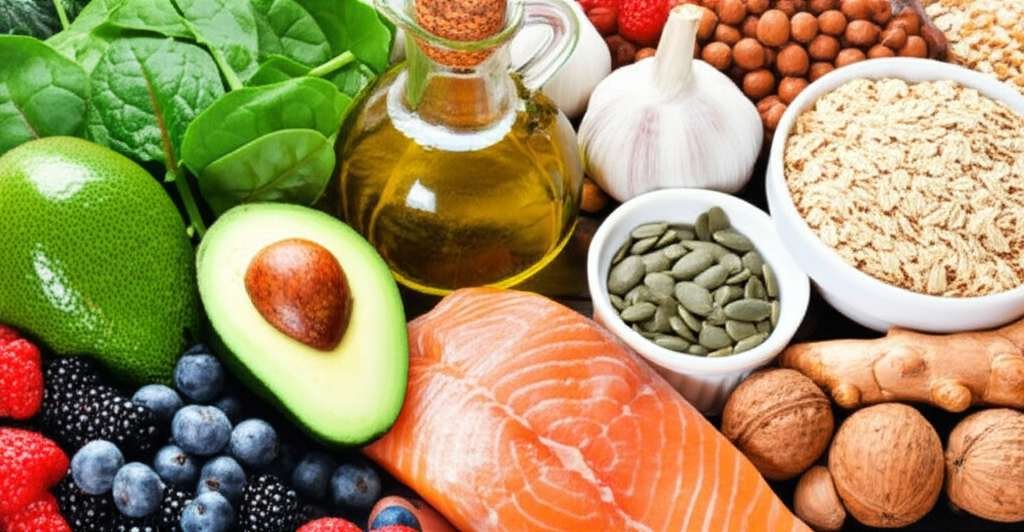 Generate a high-quality, relevant image prompt for an article about: 10 Foods That Fight Fatty Liver