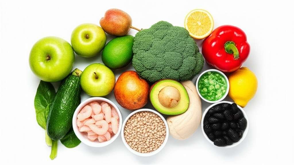 Generate a high-quality, relevant image prompt for an article about: 12 Foods To Eat For Fatty Liver