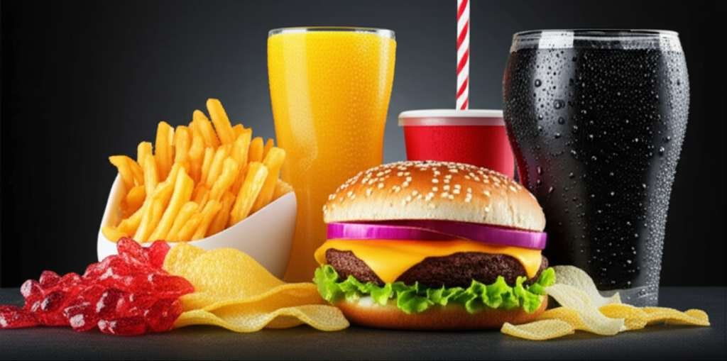 Generate a high-quality, relevant image prompt for an article about: 15 Worst Foods For Fatty Liver