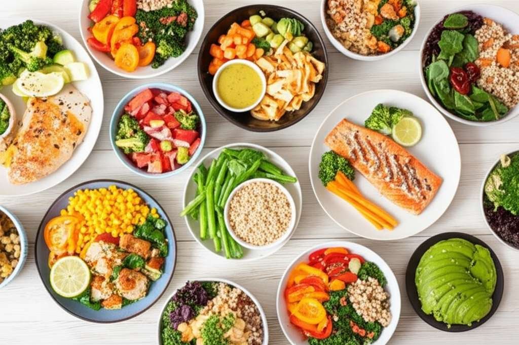 Generate a high-quality, relevant image prompt for an article about: 15 Healthy Meals For Fatty Live