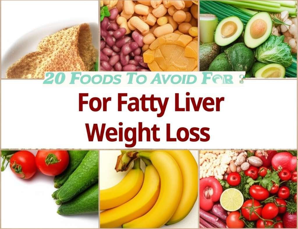 Generate a high-quality, relevant image prompt for an article about: 20 Foods To Avoid For Fatty Liv