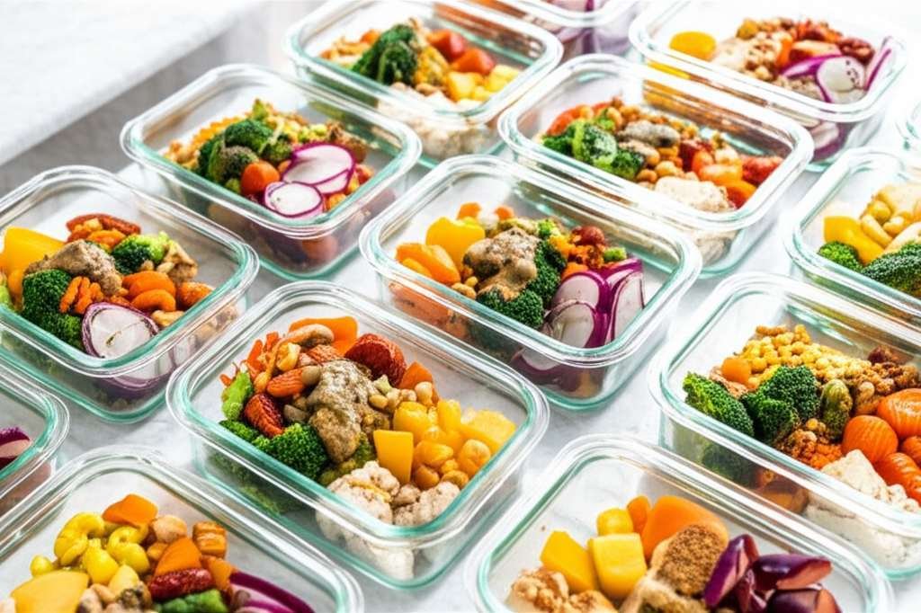Generate a high-quality, relevant image prompt for an article about: 30 Day Gluten Free Meal Prep: A