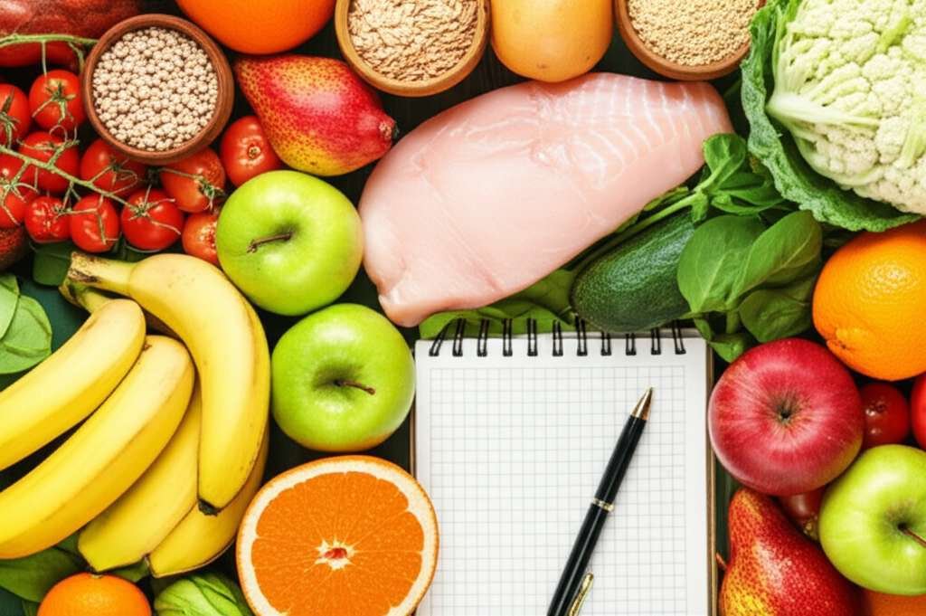 Generate a high-quality, relevant image prompt for an article about: How To Plan Meals For Fatty Liv