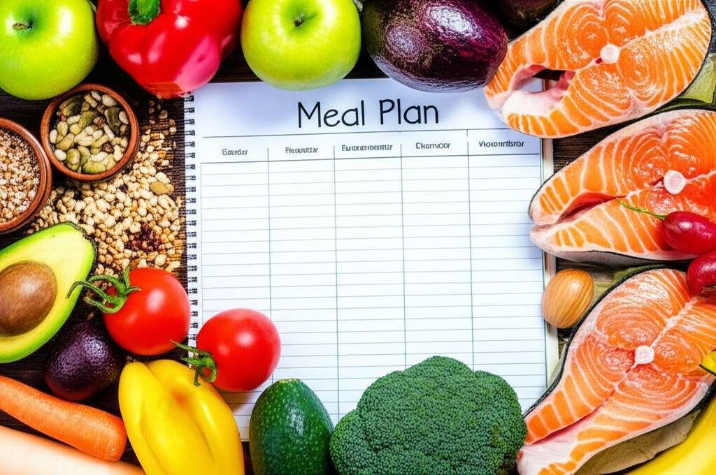 Generate a high-quality, relevant image prompt for an article about: How To Plan Meals For Fatty Liv